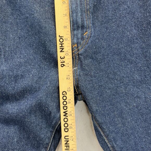 Levis 517 Mens 42x30 Bootcut Slim Fit Dark Wash 2011 Mexico NEW - Picture 15 of 16